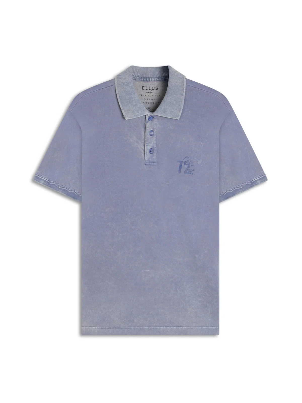 Polo Rugby Marble Ellus 72 Classic Mc Azul Jeans — imagem 1