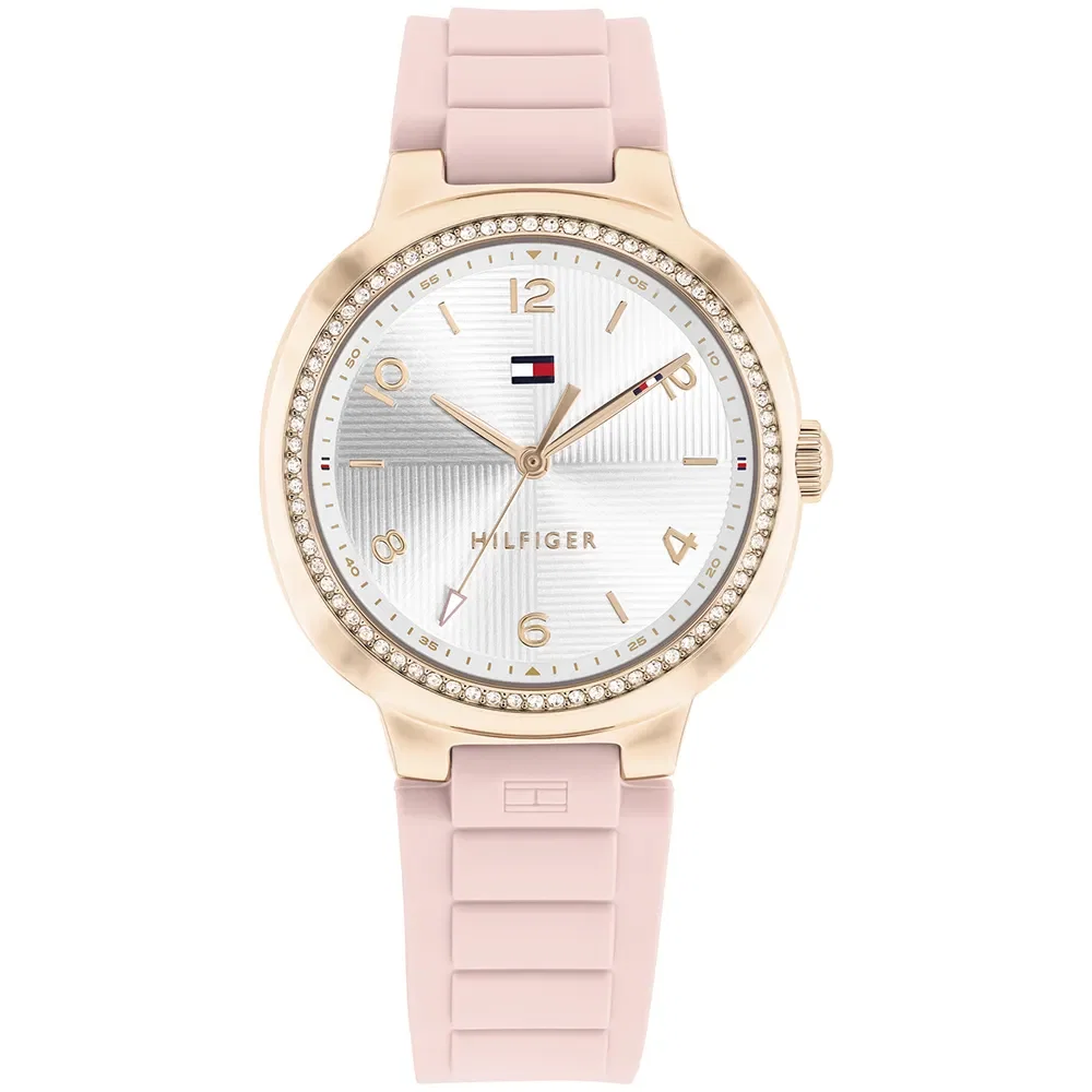 Relógio Tommy Hilfiger Savannah Feminino em Borracha Rosa 1782898
