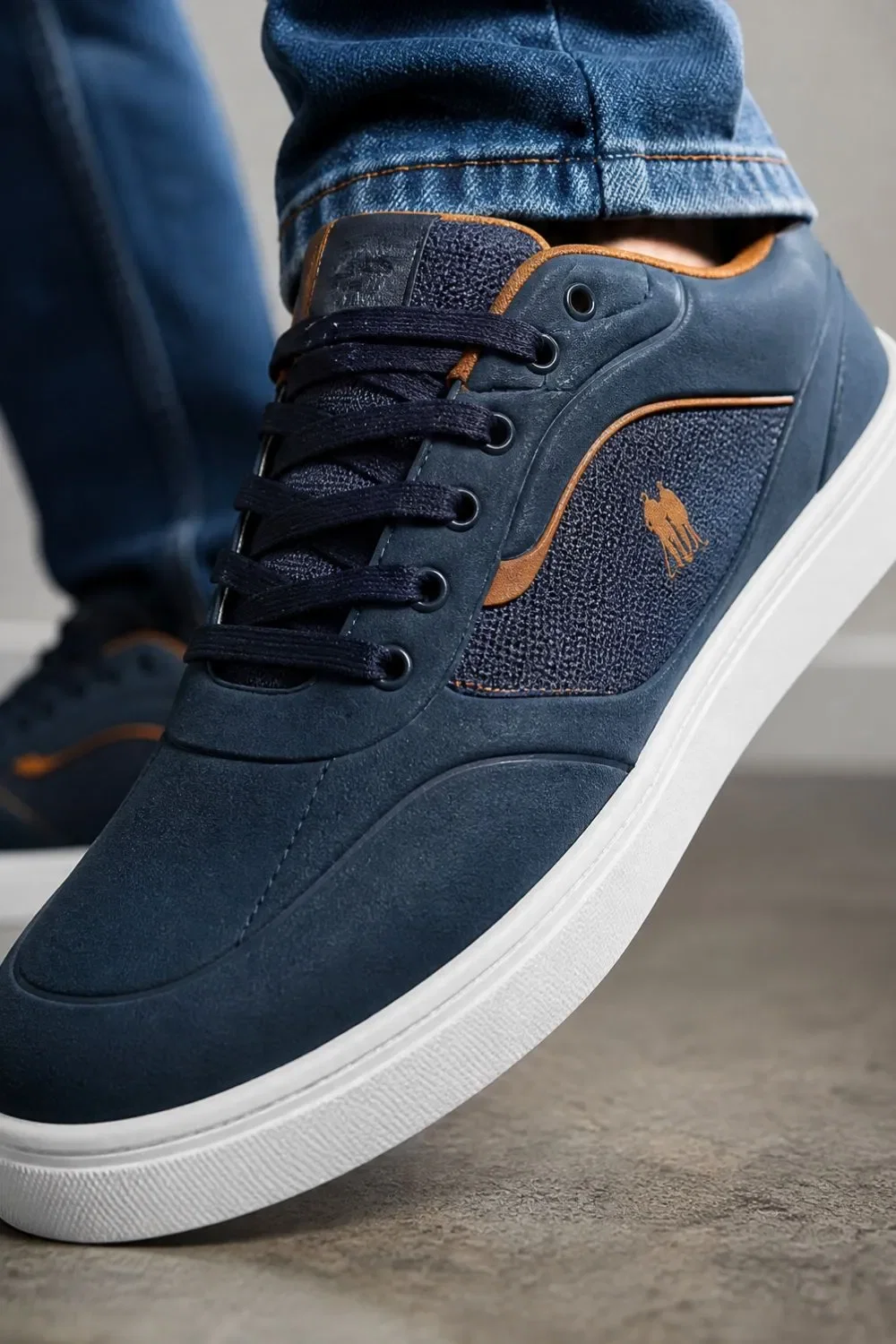Tênis Casual Street Leve e Confortável Polo Wear Marinho — imagem 1