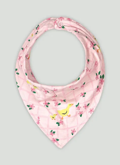 Babador Bandana Essentials para Bebê Menina (Rosa Claro) Up Baby