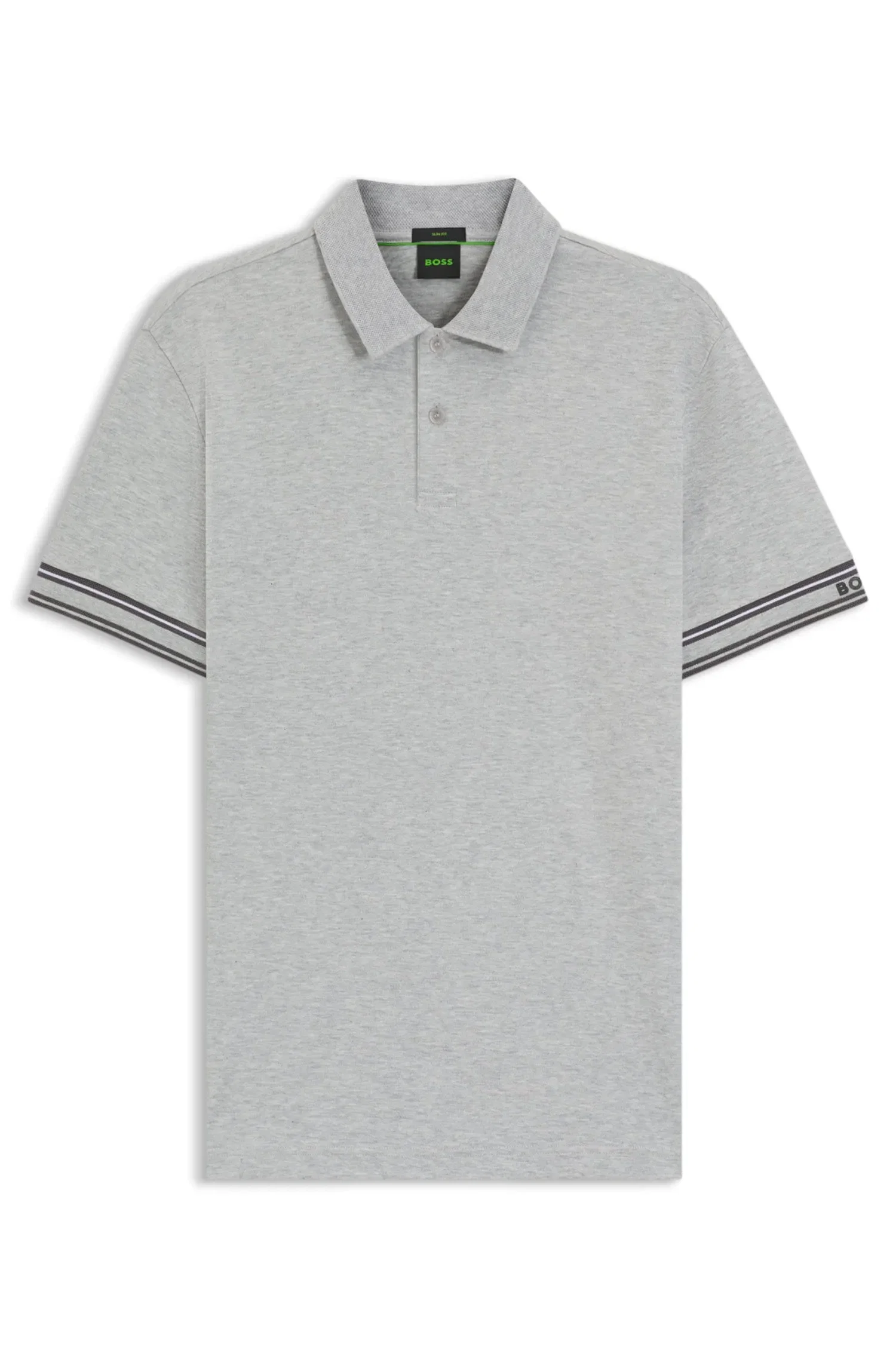 Polo Slim Fit Em Algodão