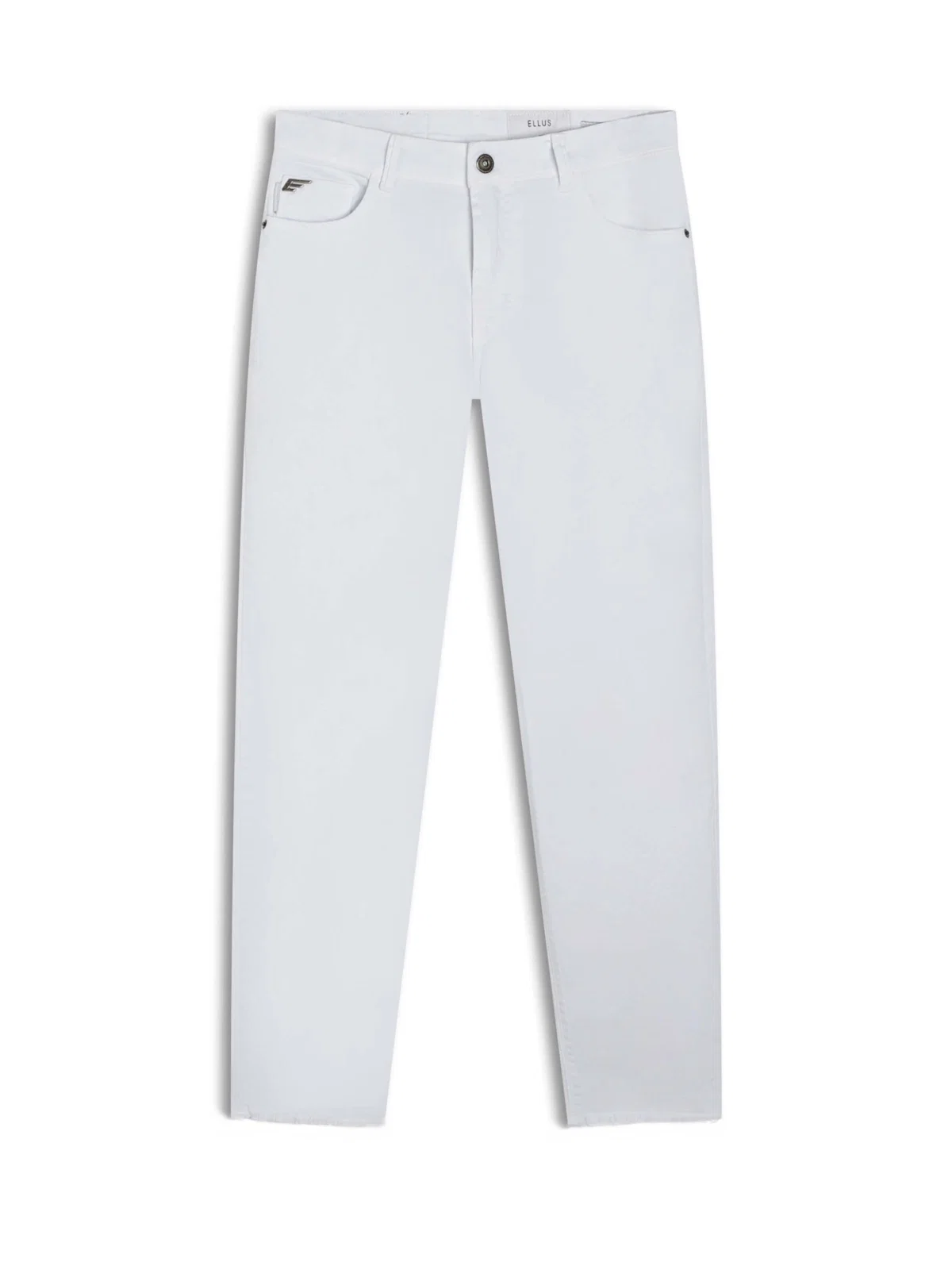 Calça Vintage Denim Color Mom Branco — imagem 1