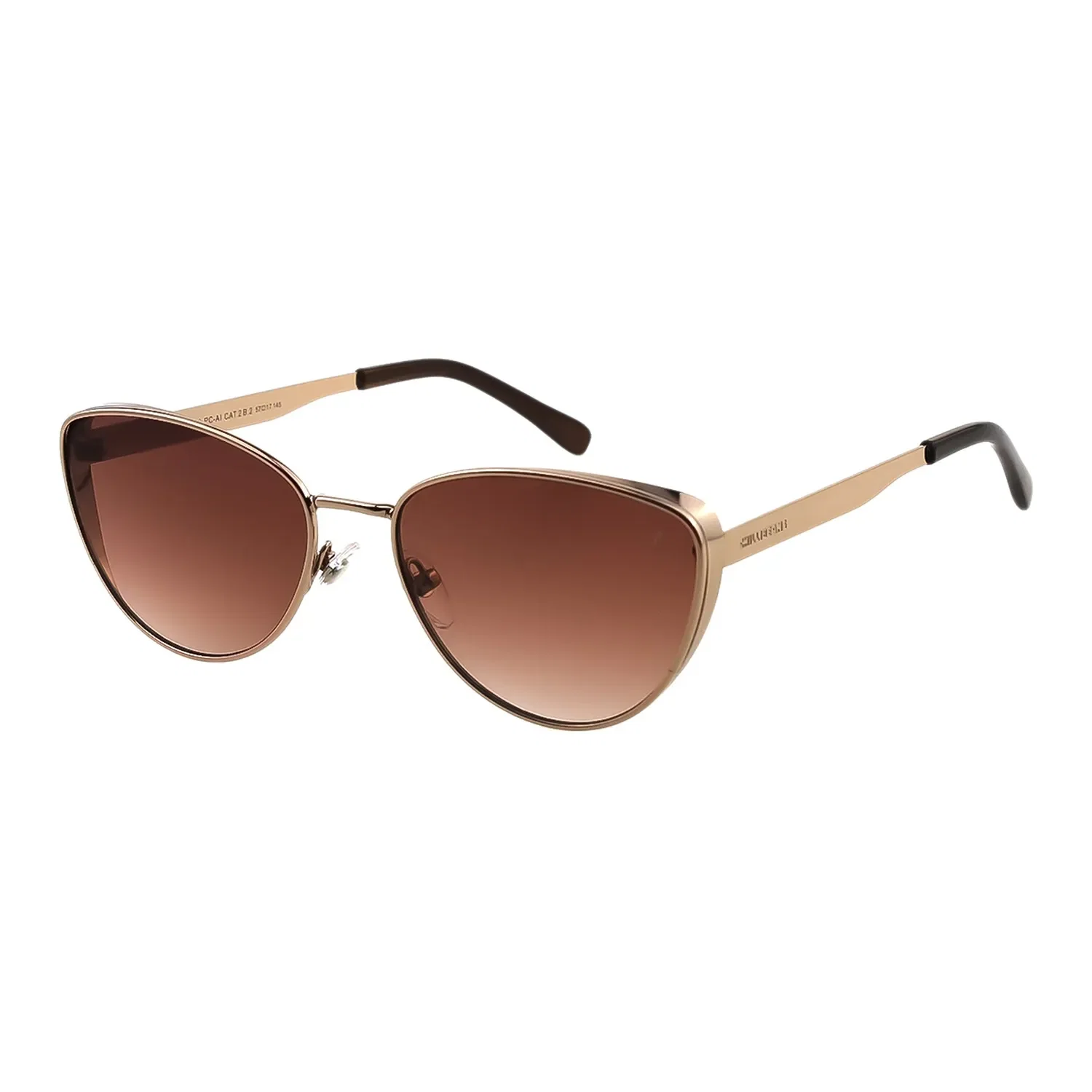 Óculos de Sol Feminino Chilli Beans Cat Marrom Brilho — imagem 1
