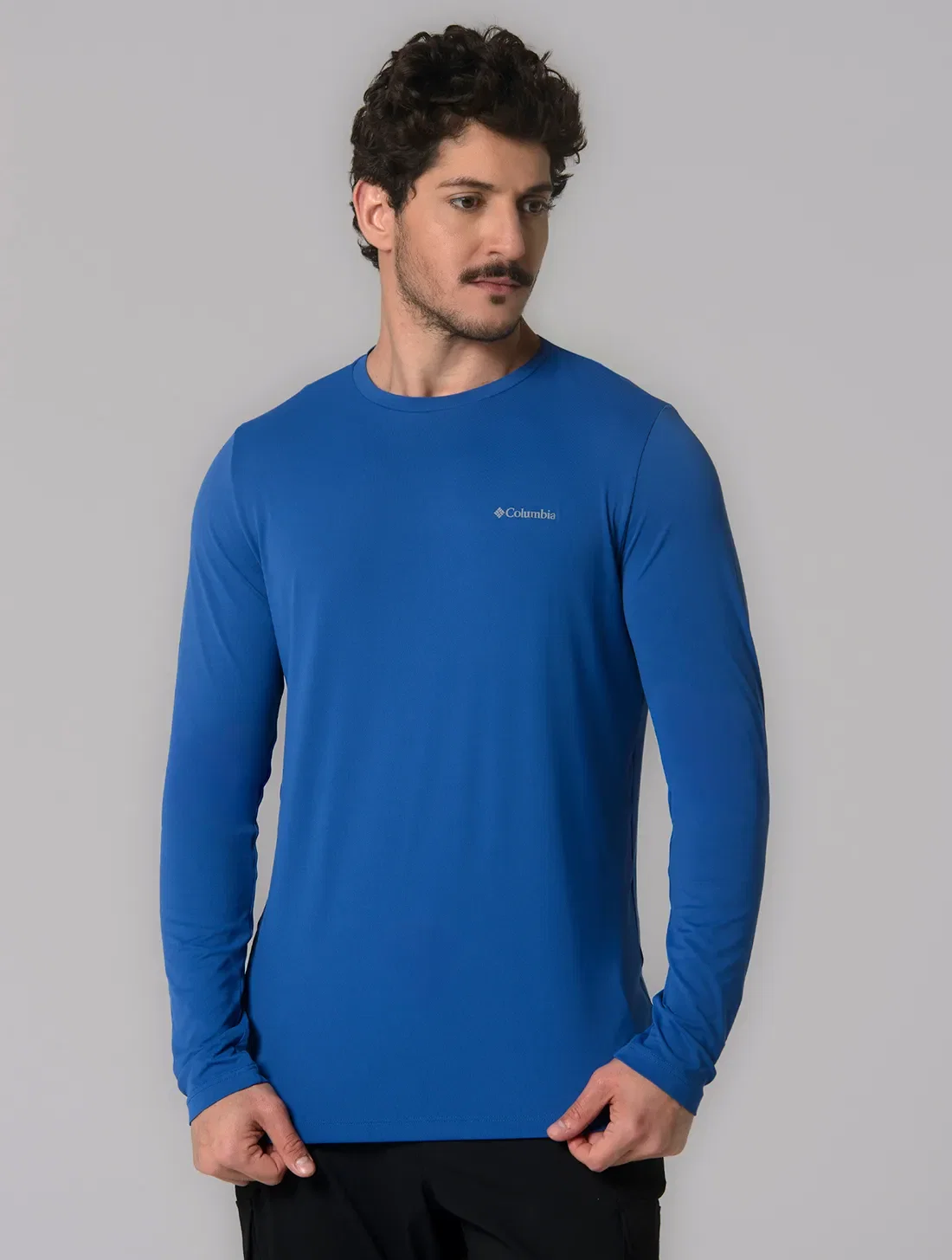 Camiseta Columbia Masculina M/L Neblina