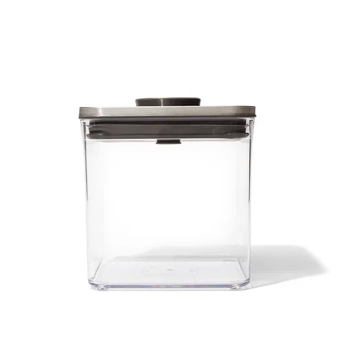 Pote Hermético Quadrado Steel Pop 2,6 Litros OXO — imagem 1