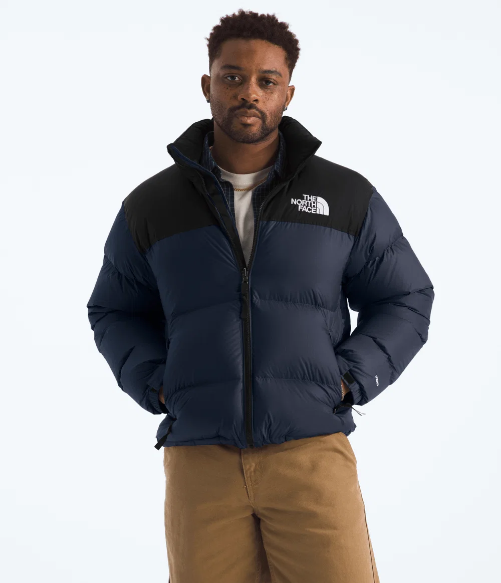 Jaqueta Masculina 1996 Retro Nuptse Summit Navy / TNF Black