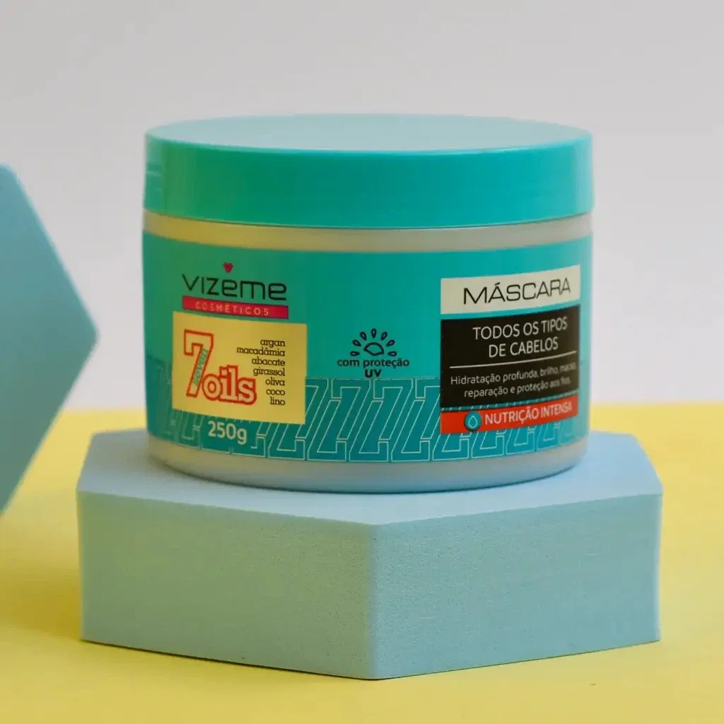 Máscara Vizeme Seven Oils 250g