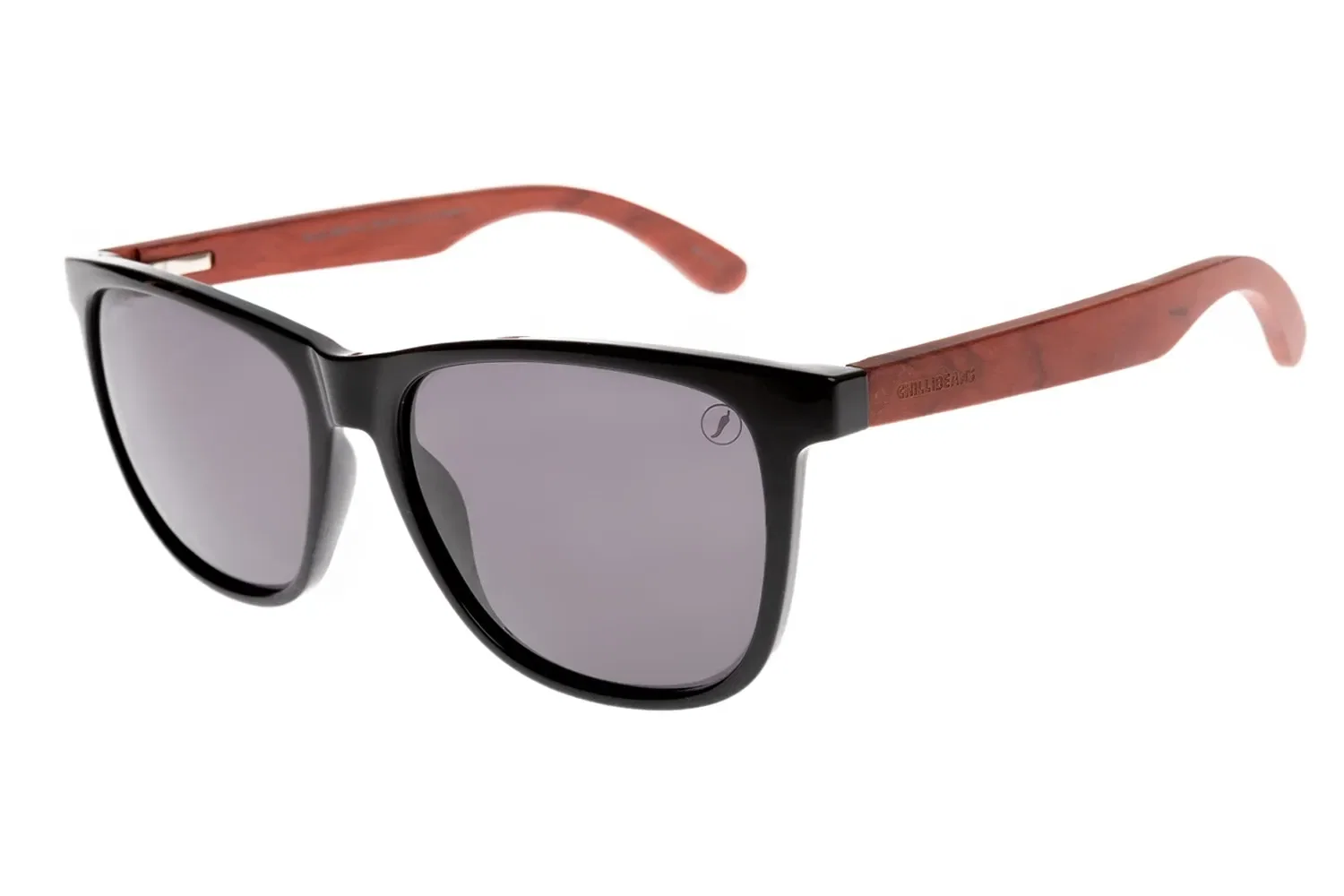 Óculos de Sol Masculino Chilli Beans Bossa Nova Wood Preto — imagem 1