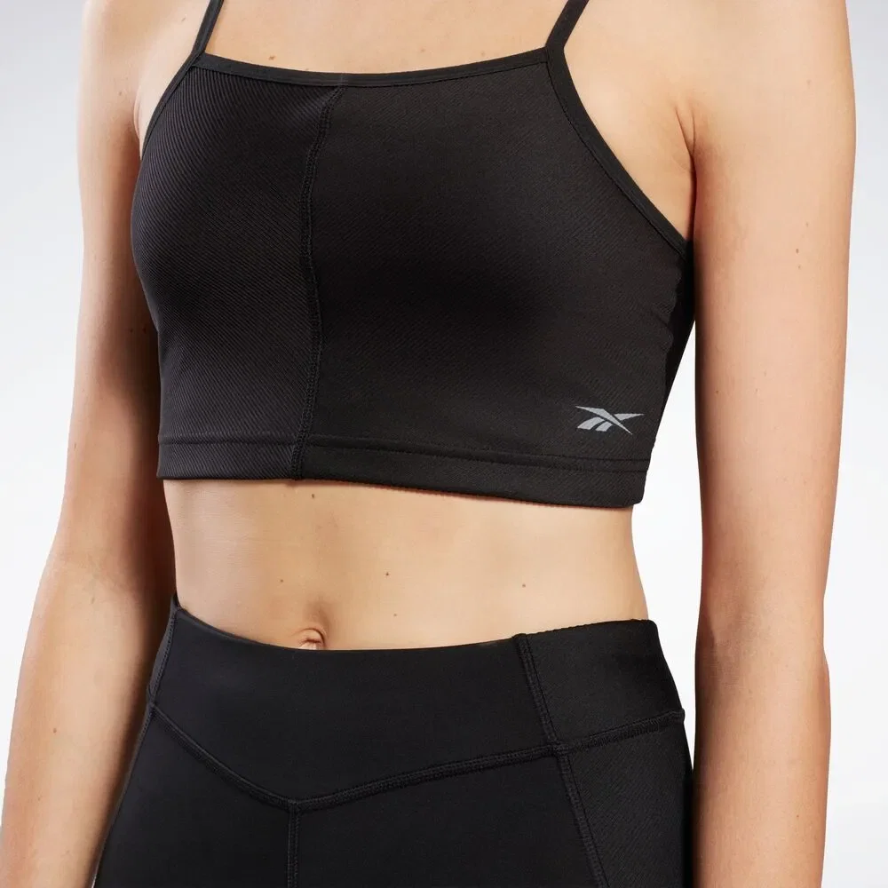 Top Reebok Yoga Rib Crop Feminino