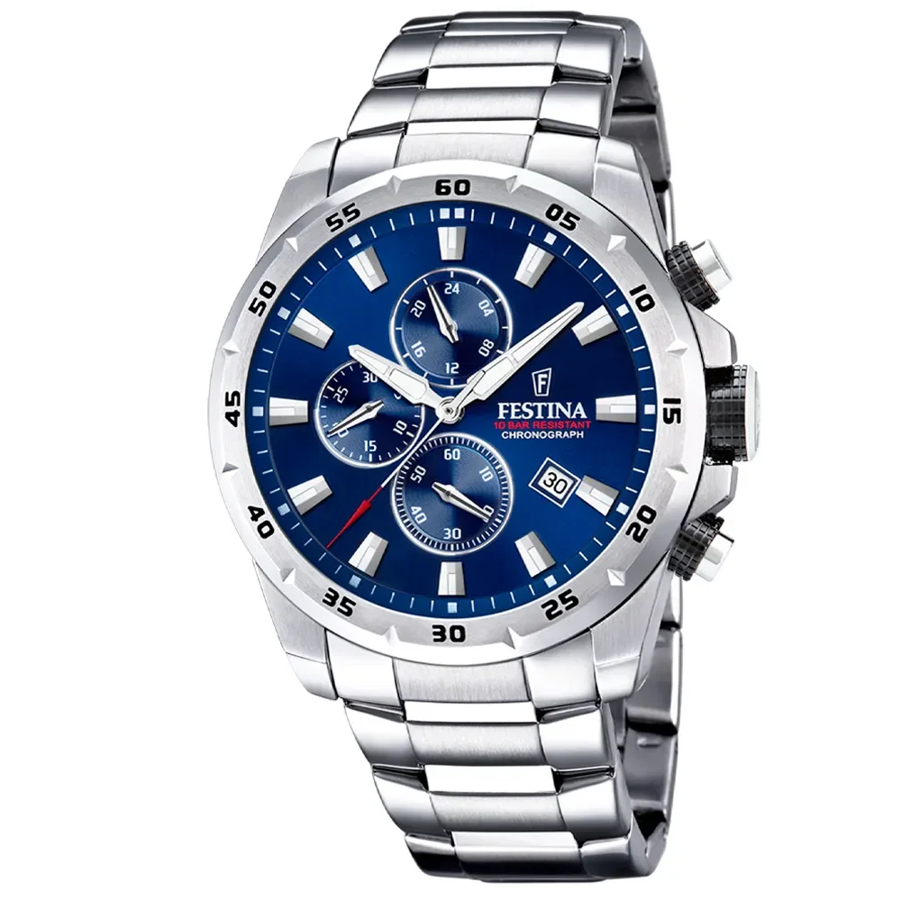 Relógio Festina Chrono Sport Masculino Aço — imagem 1