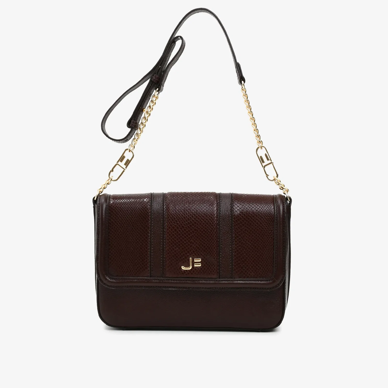 Bolsa Transversal Marrom Terroir Couro — imagem 1