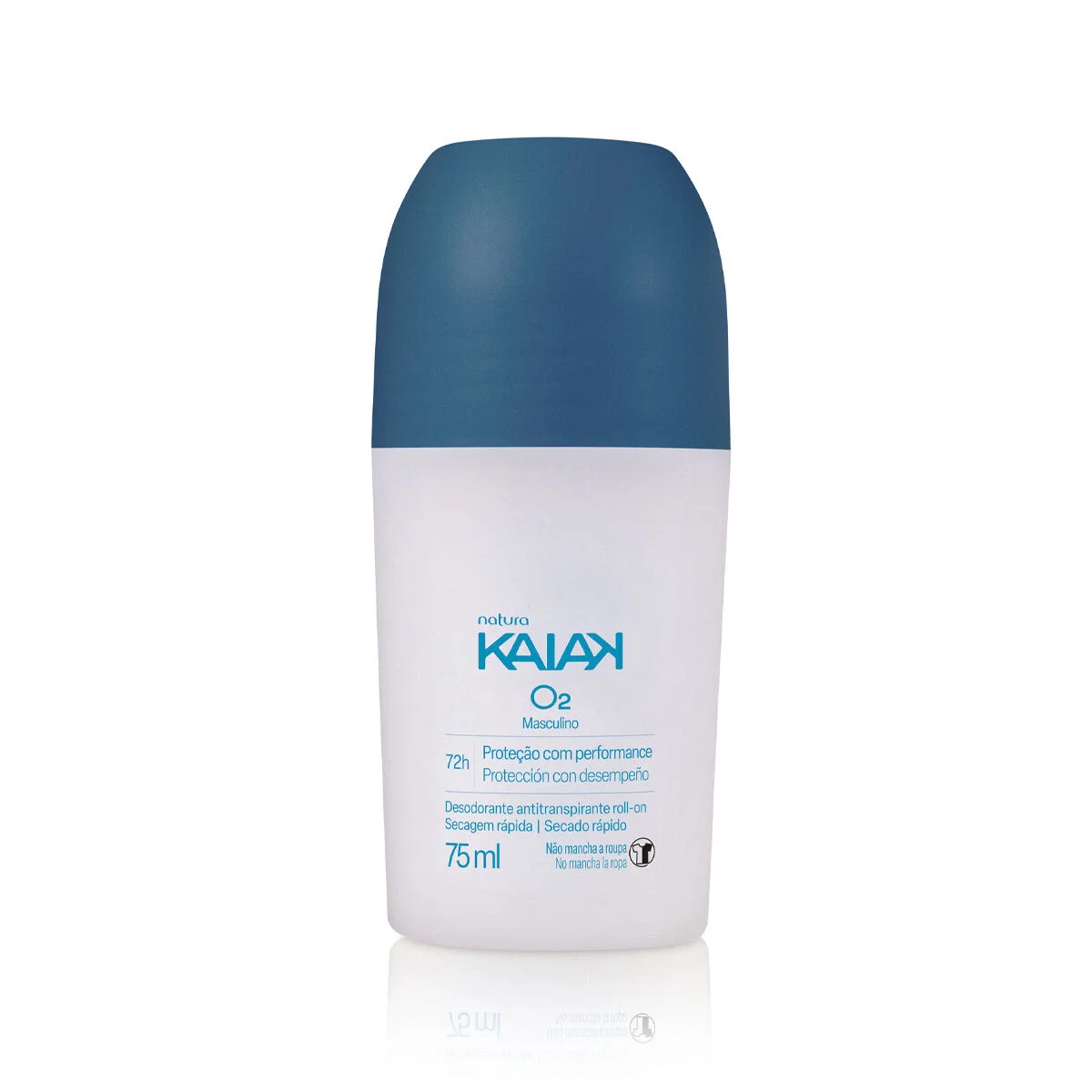 Desodorante Antitranspirante Roll-on Kaiak O2 Masculino 75 ml — imagem 1