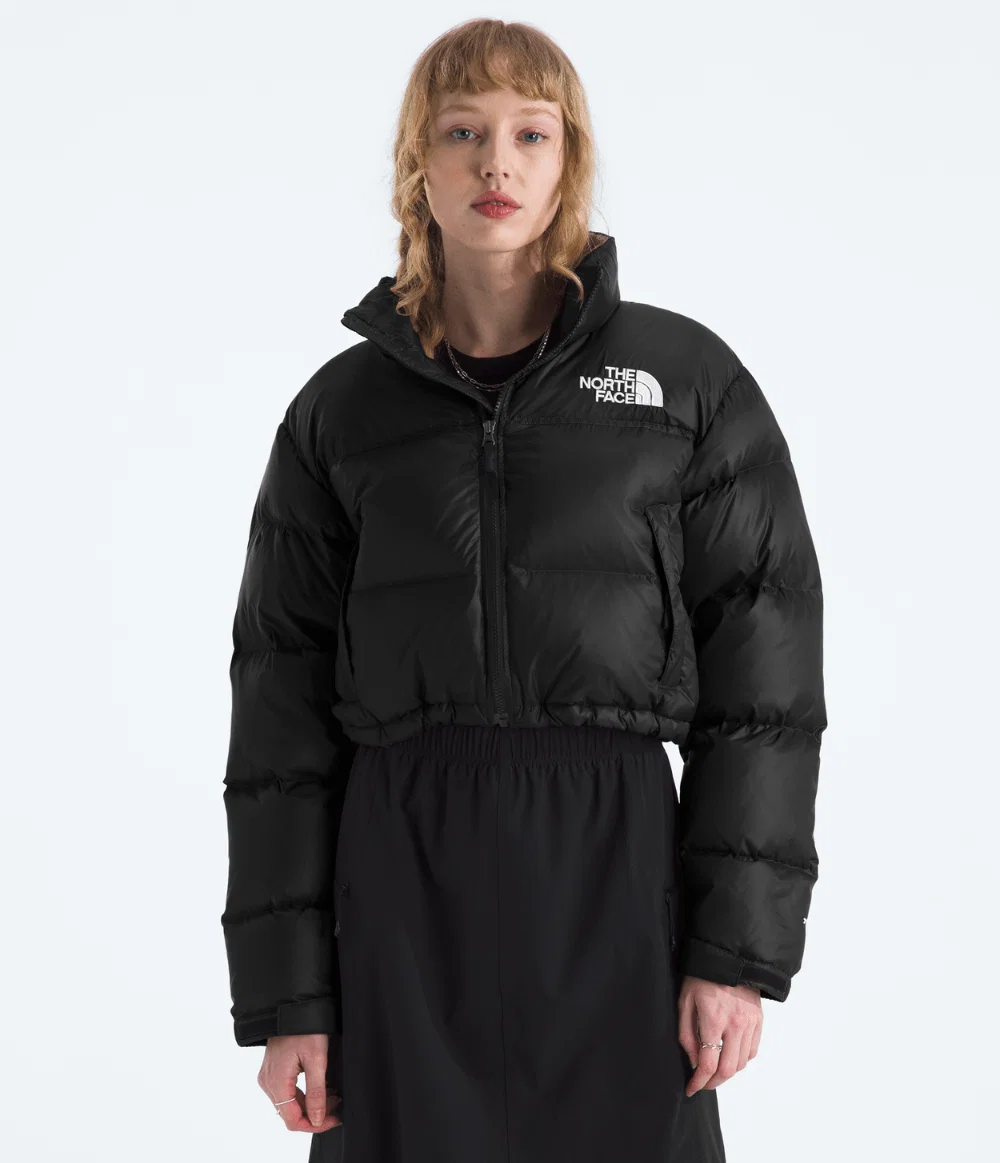 Jaqueta Feminina Nuptse Short TNF Black — imagem 1