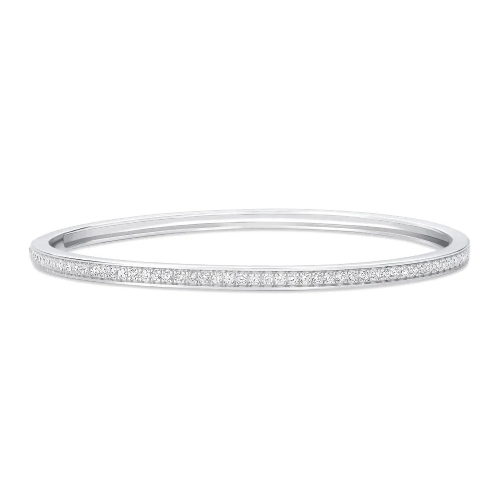 Bracelete Life Glam em Prata 925 com Pedras Incolores — imagem 1