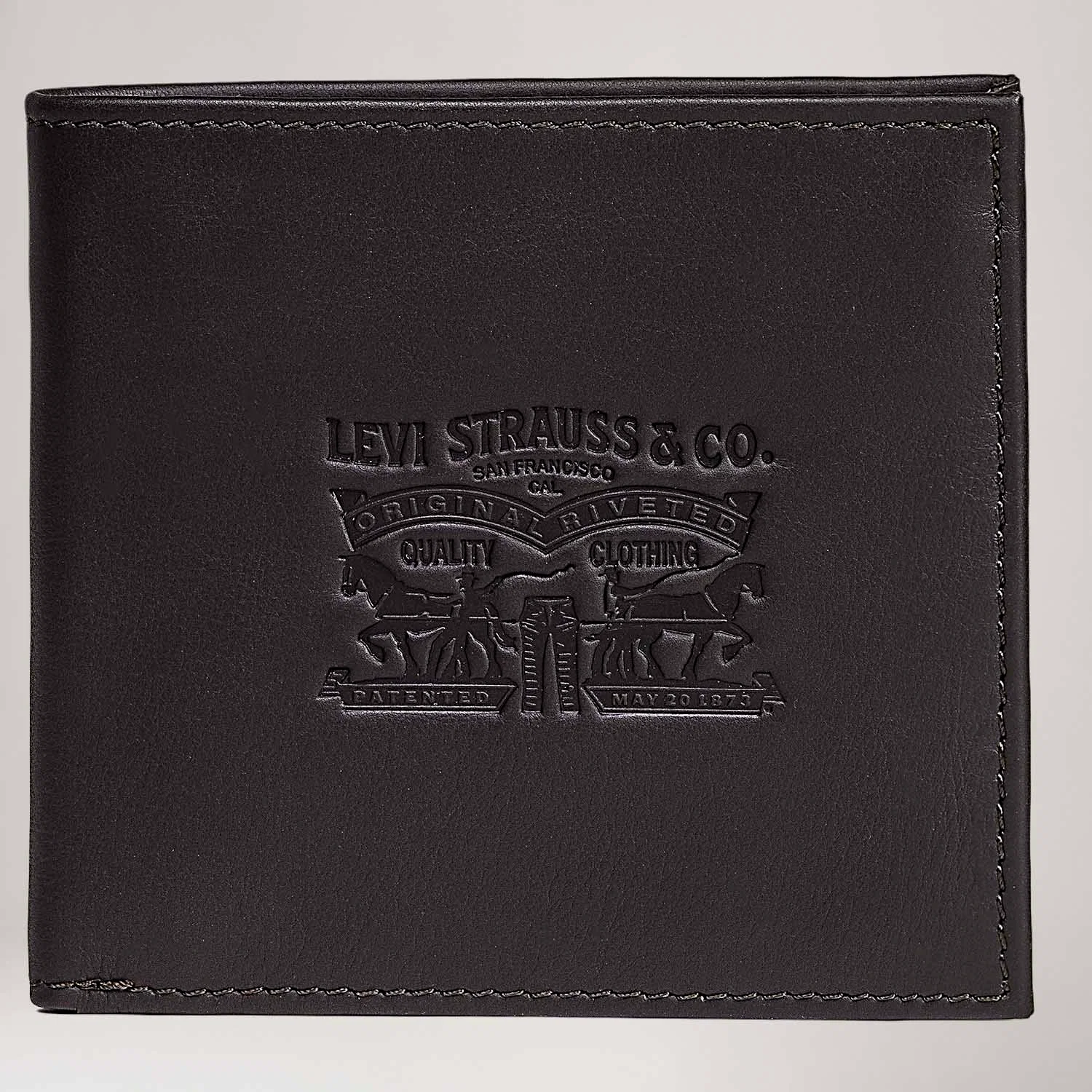 Carteira Levi's® Vintage Two Horse Marrom