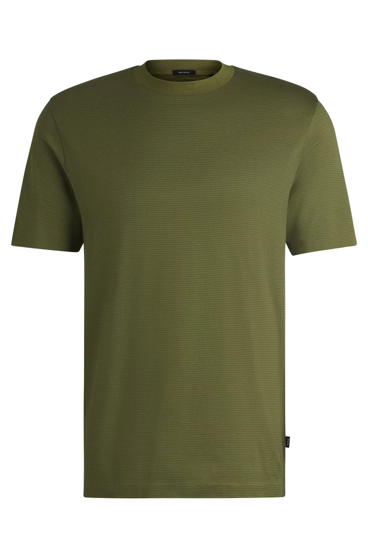 Camiseta Em Algodão Mercerizado Com Micropadrão — imagem 1