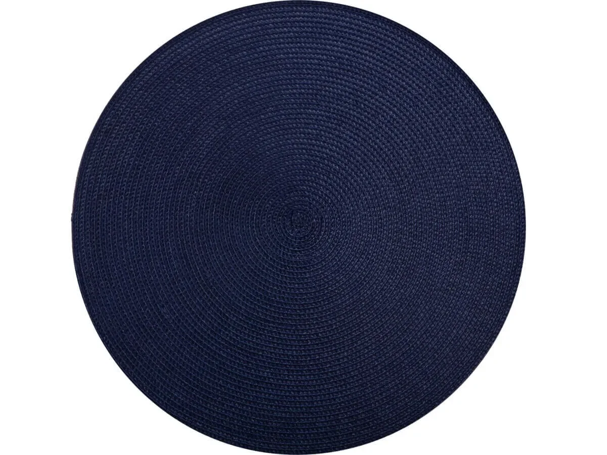 Jogo Americano Round Navy 1 Peça 38cm Maxwell & Williams Azul Escuro — imagem 1