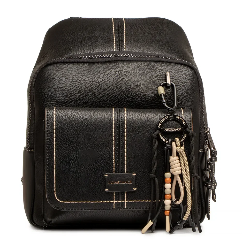 Mochila Preta Chaveiro