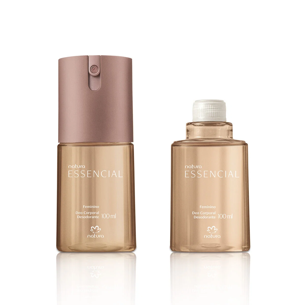 Kit Desodorante Corporal Essencial Feminino com Refil — imagem 1
