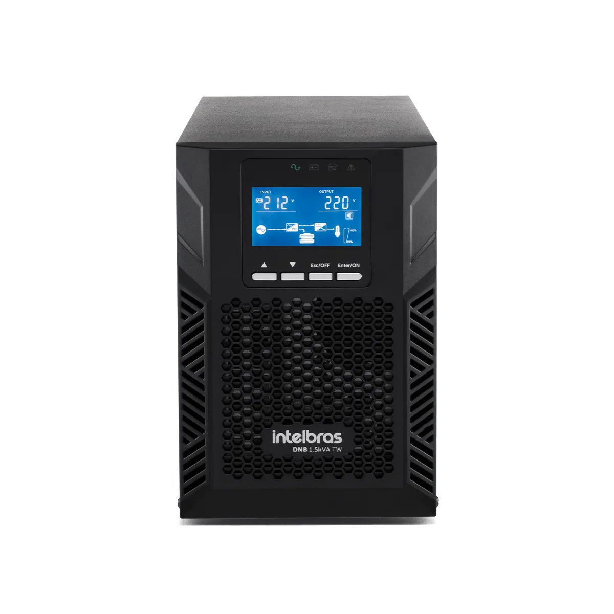 Nobreak Online Torre DNB 1.5kVA 220v TW G2 Preto Intelbras