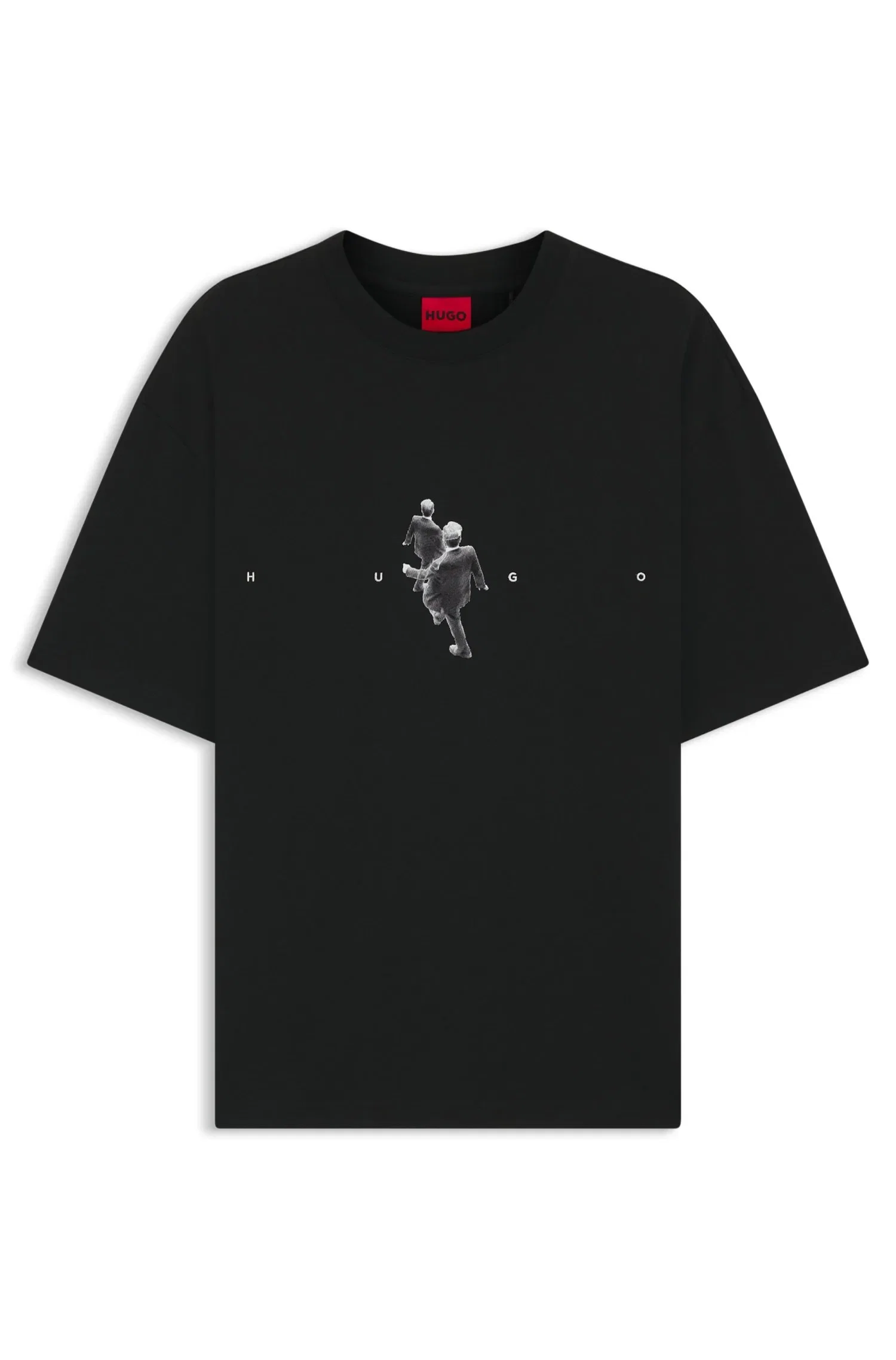 Camiseta Oversized Em Jersey De Algodão