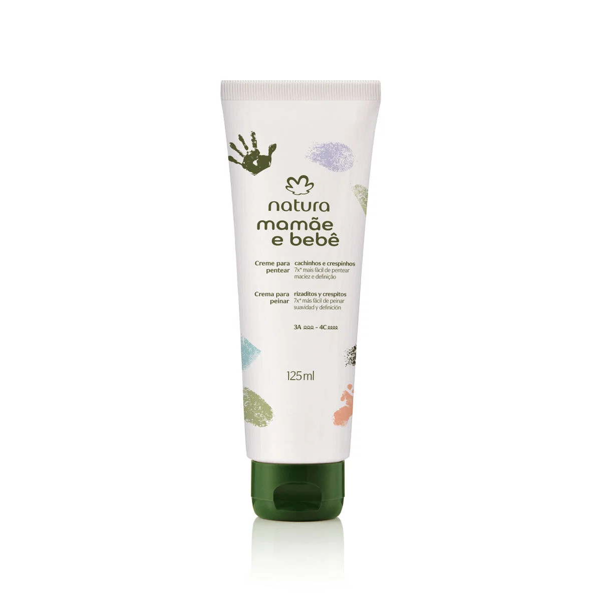 Creme para Pentear Mamãe e Bebê Cachinhos e Crespinhos 125 ml — imagem 1