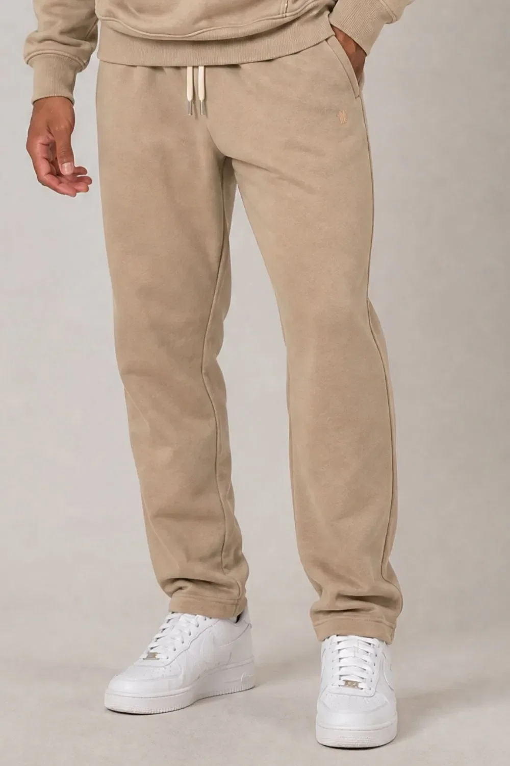 Calça Moletom Conforto Essencial Polo Wear Bege