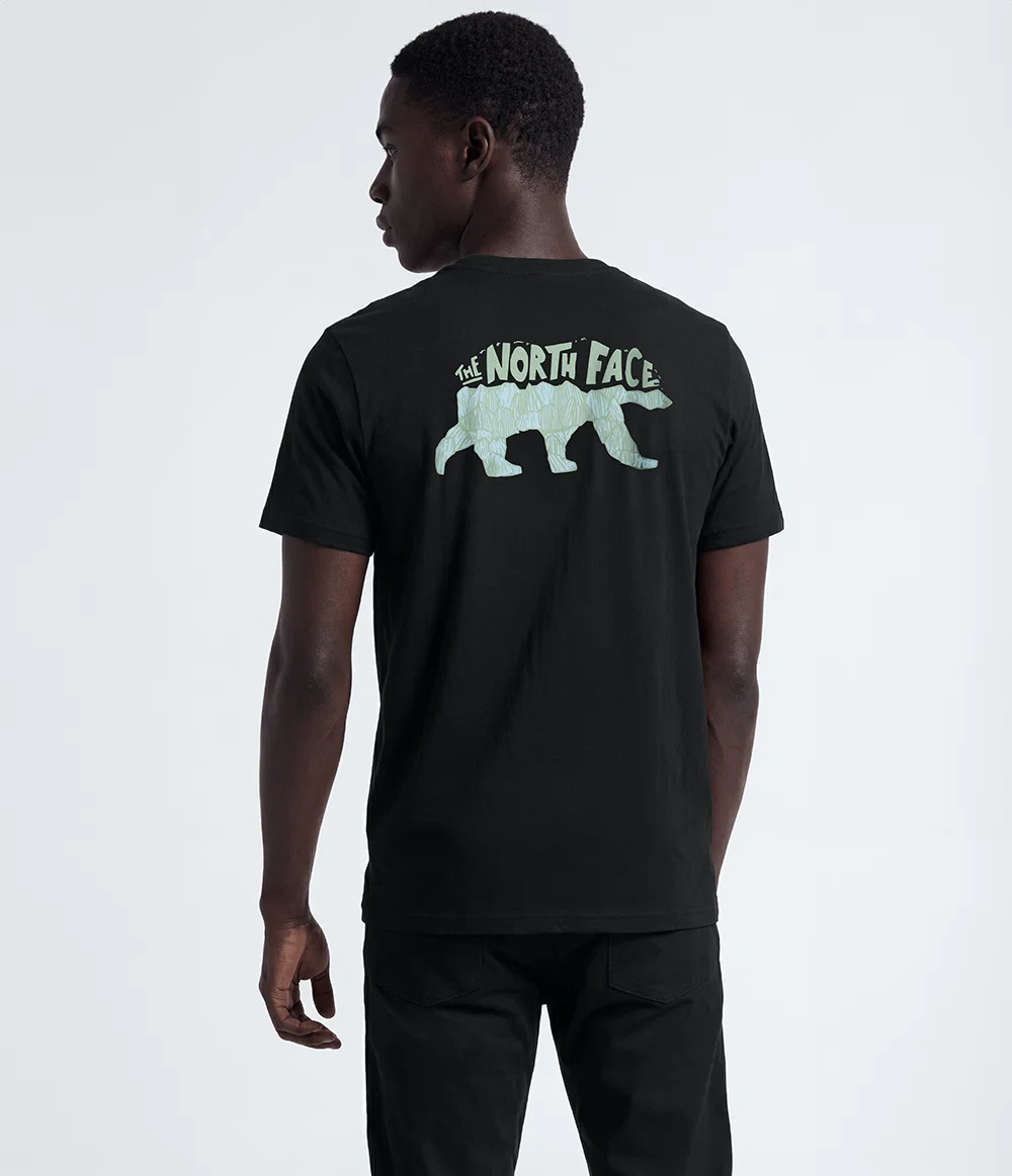 Camiseta Unissex Evolution TNF Bear Tee TNF Black