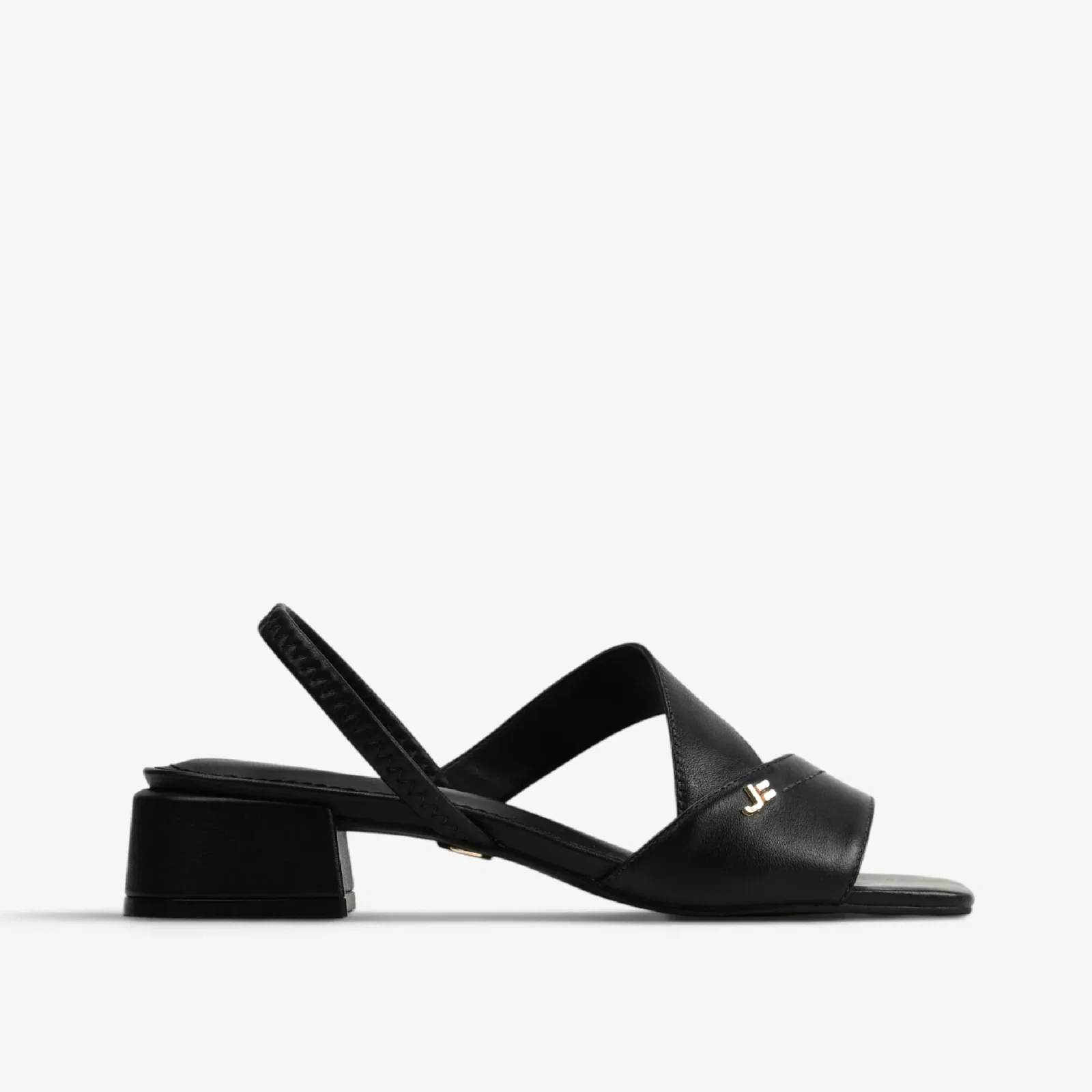 Sandália Preto Couro