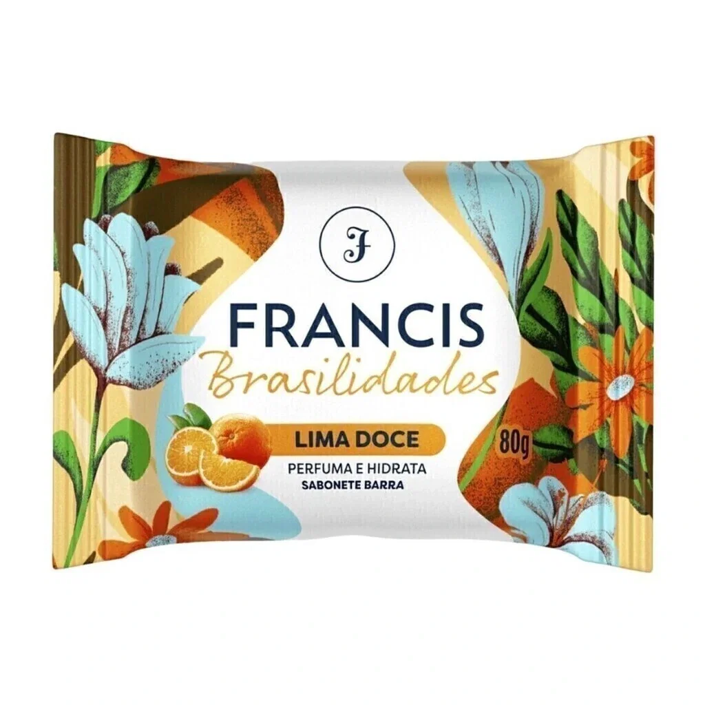 Sabonete em Barra Francis Brasilidades Lima doce 80g