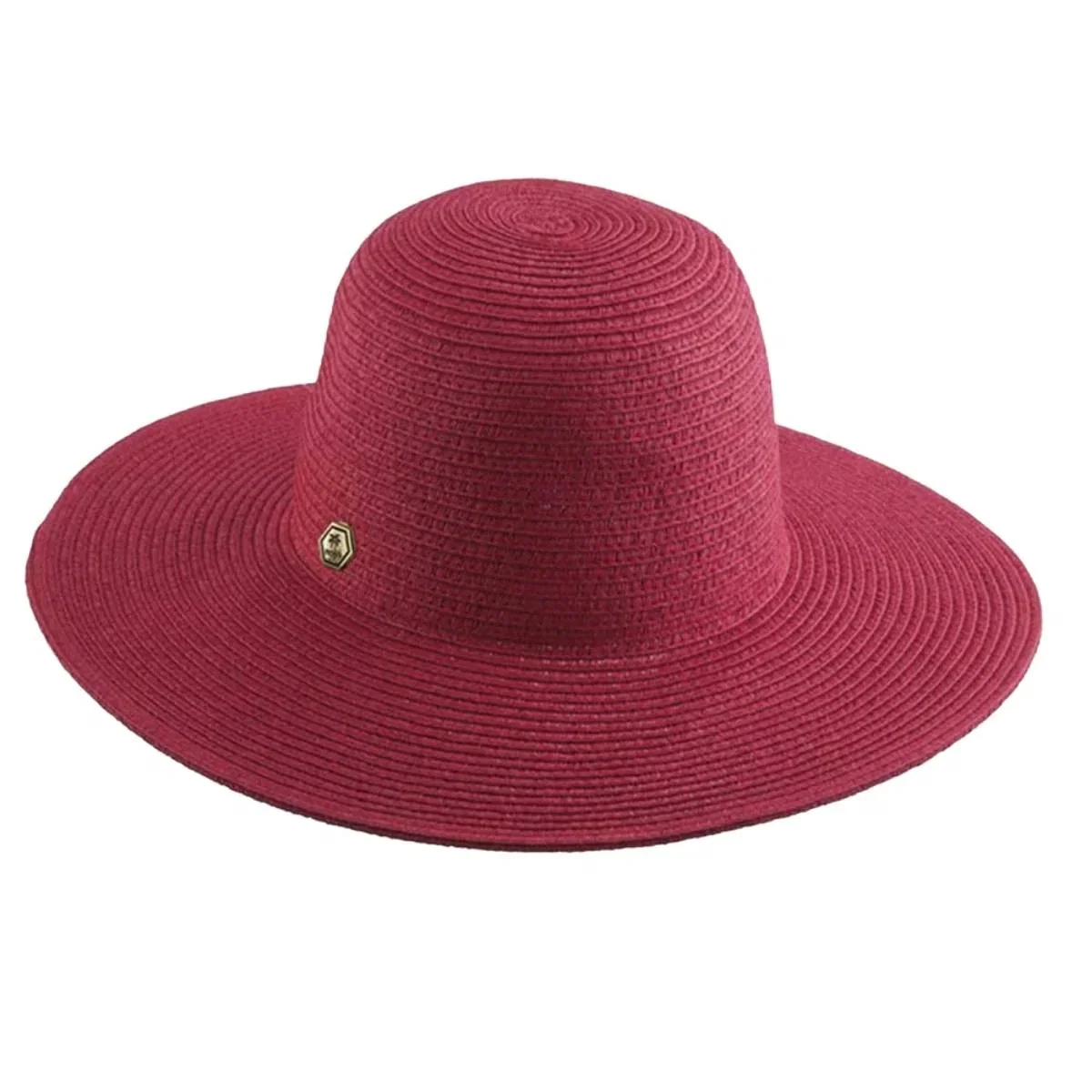 Chapéu Aba Longa Oval Vermelho Manly