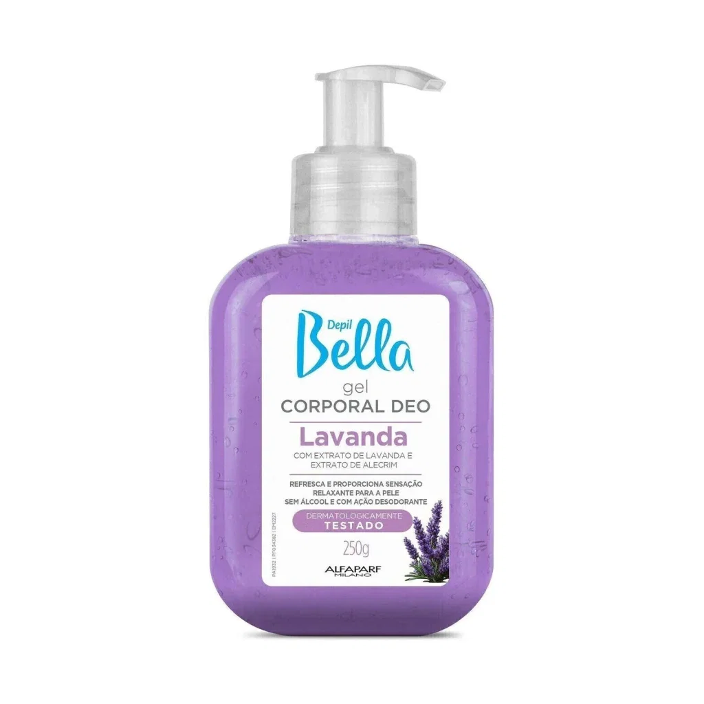 Gel Corporal Depil Bella Lavanda 250g