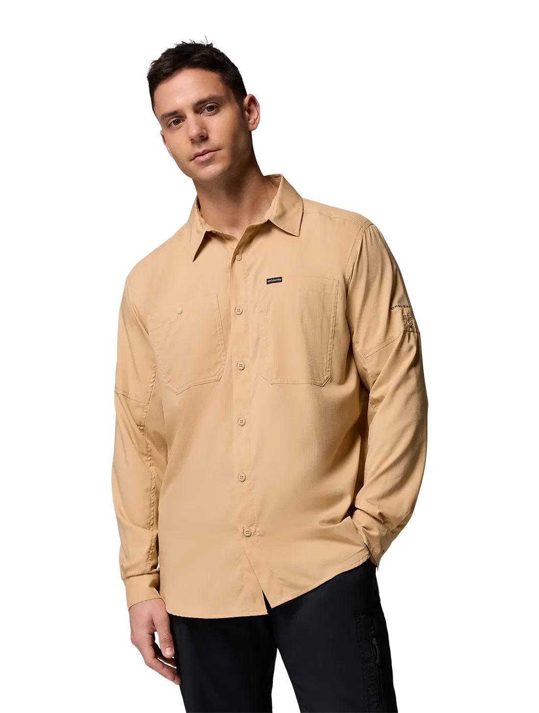 Camisa Columbia Masculina Manga Longa Silver Ridge™ II Utility Lite