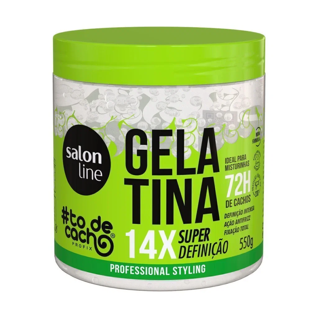 Gelatina Salon Line #todecacho Super Definição 550g
