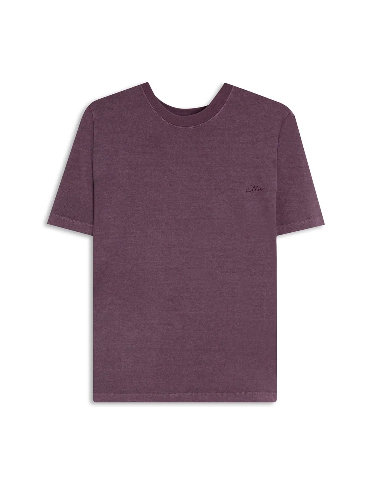 Blusa Co Ellus Cursive Washed Roxo