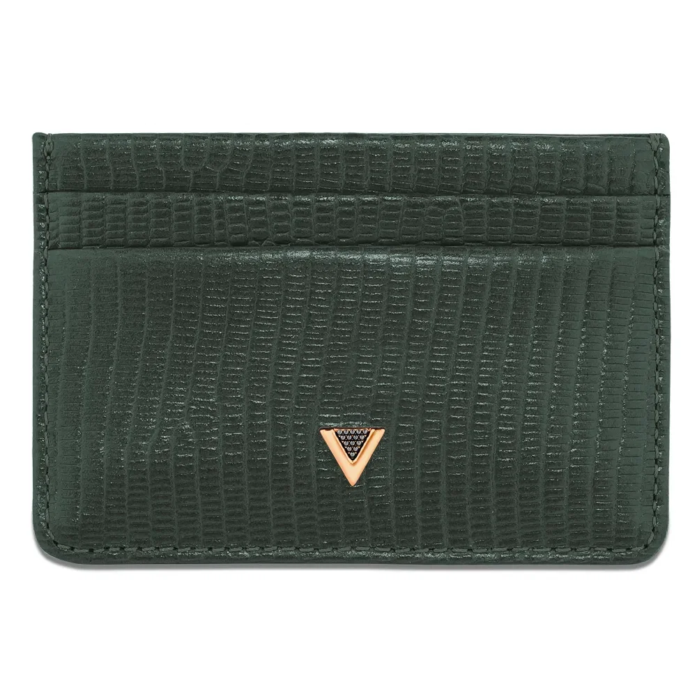 Porta-Cartões Vivara Couro Verde Militar