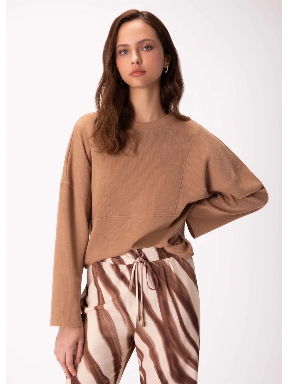 Moletom Londres Camel