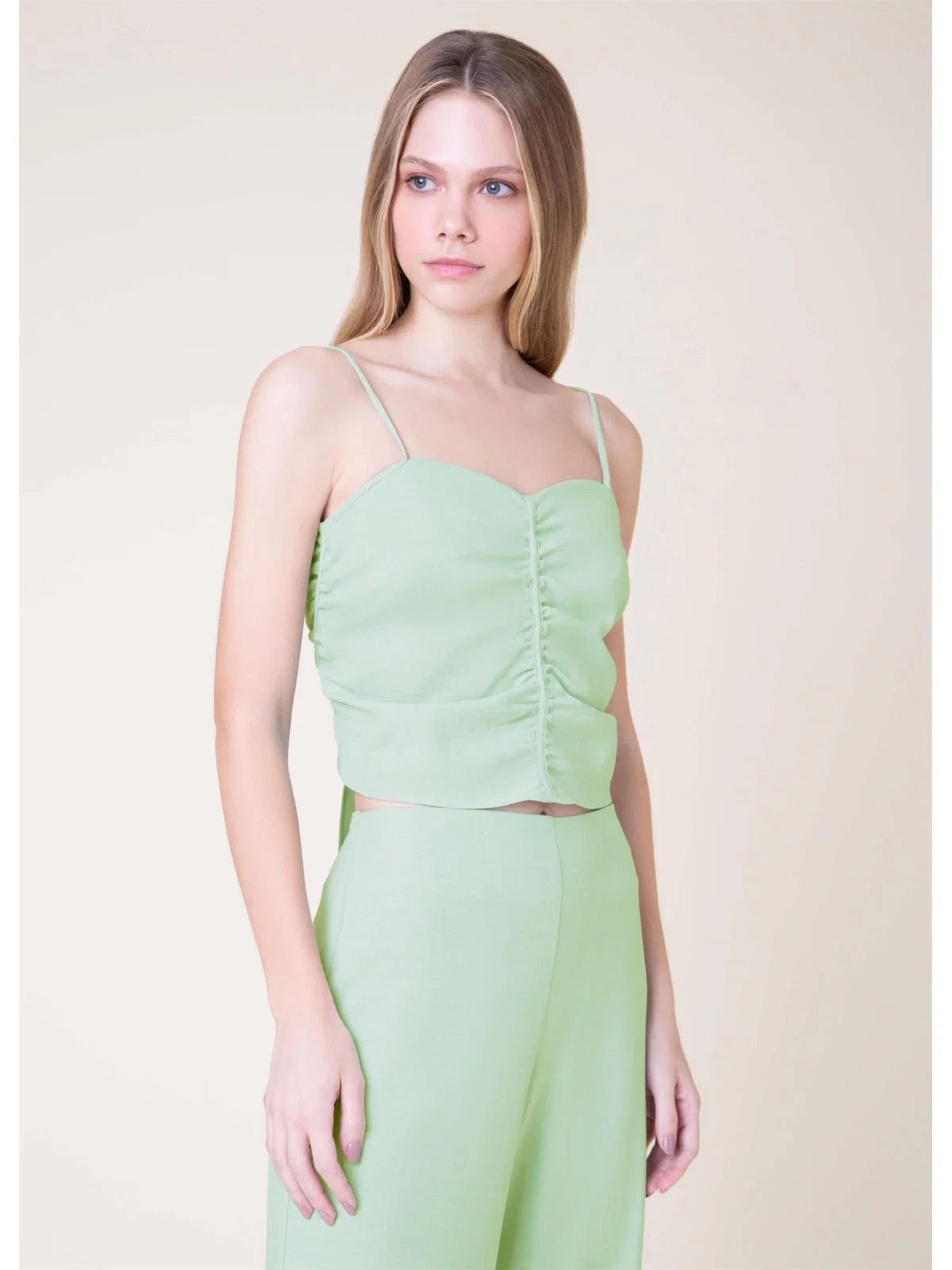 Cropped Ravena Verde Agua