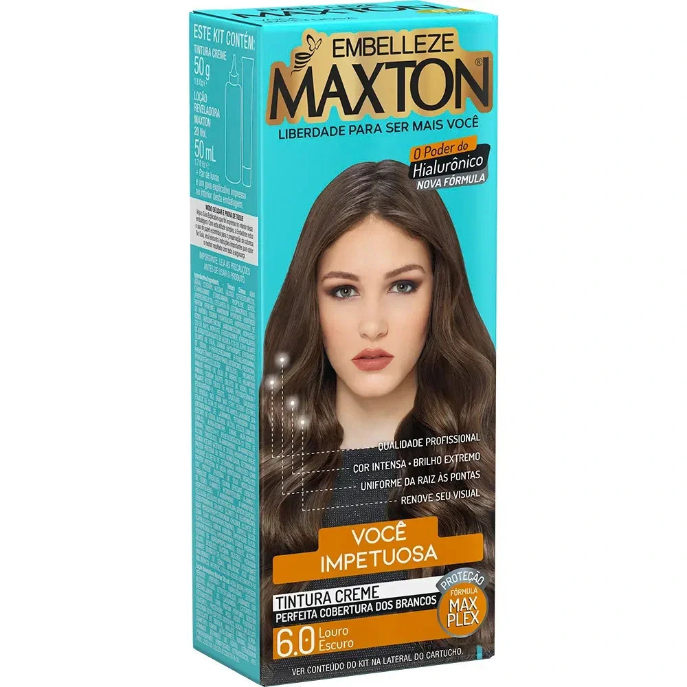 Tintura Maxton 6.0 Louro Escuro