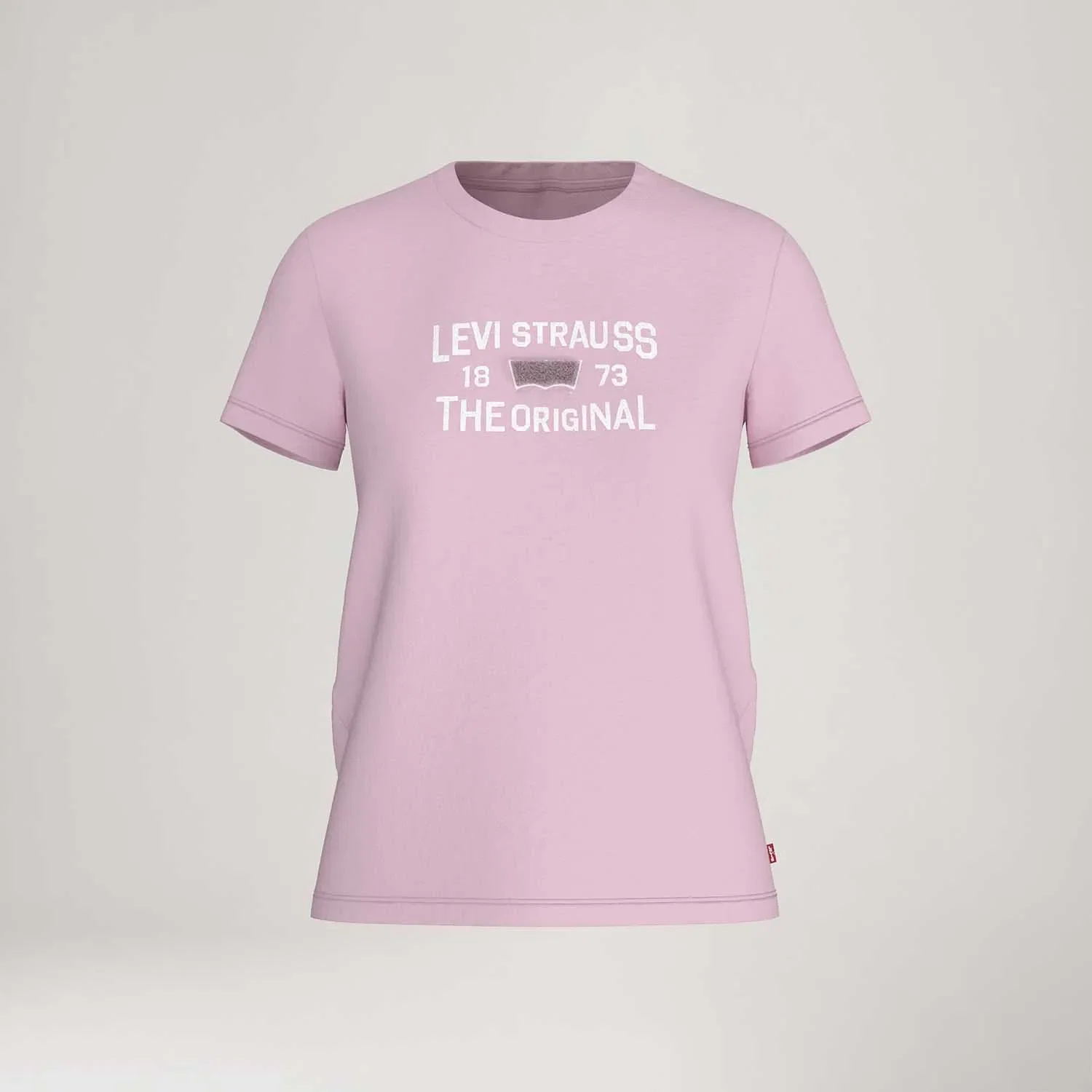 Camiseta Levi's® The Perfect Tee Rosa Manga Curta