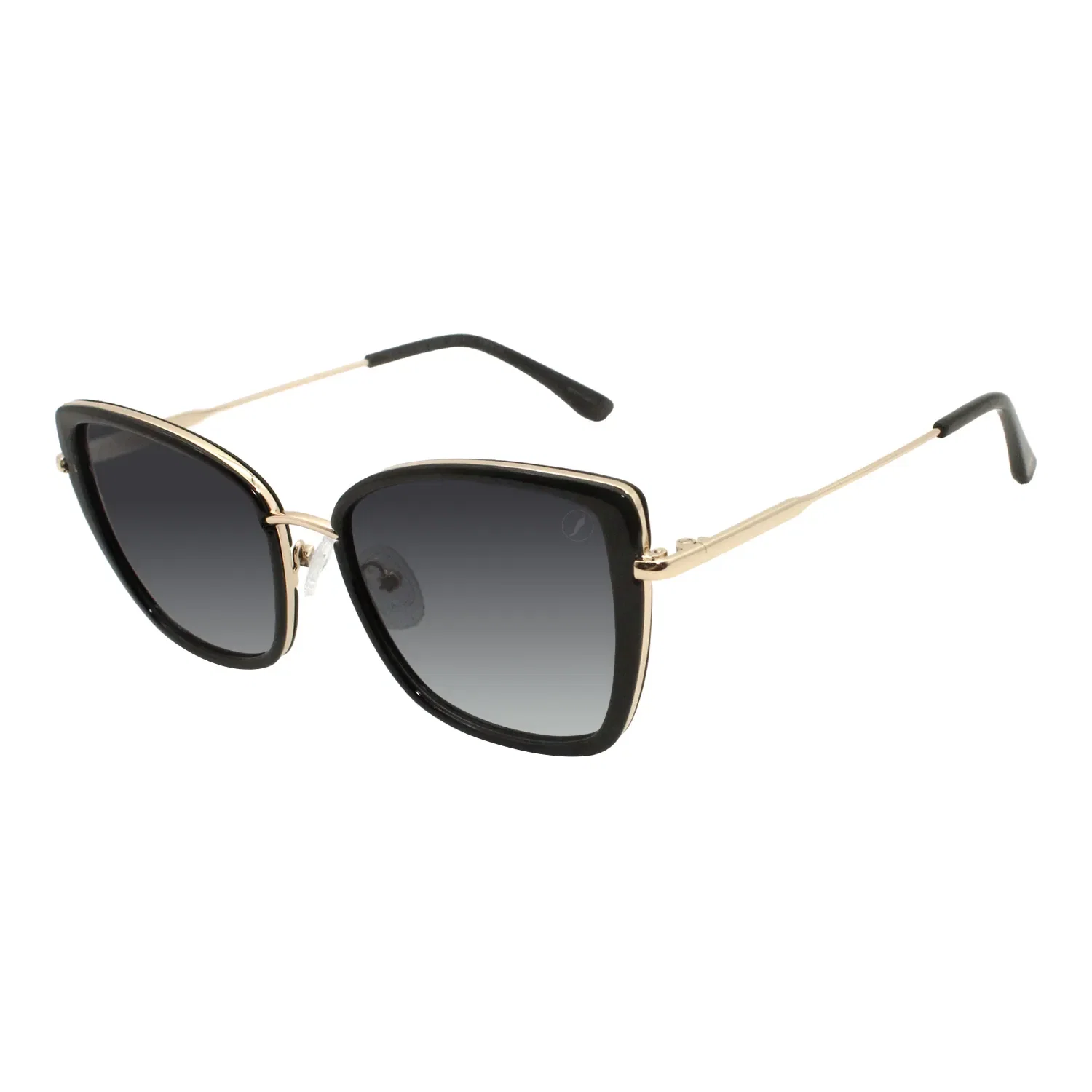 Óculos de Sol Feminino Chilli Beans Quadrado Policarbonato Cinza — imagem 1