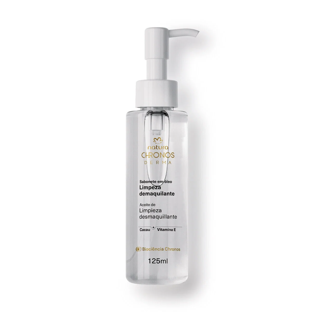 Sabonete em Óleo Limpeza Demaquilante Chronos Derma 125 ml
