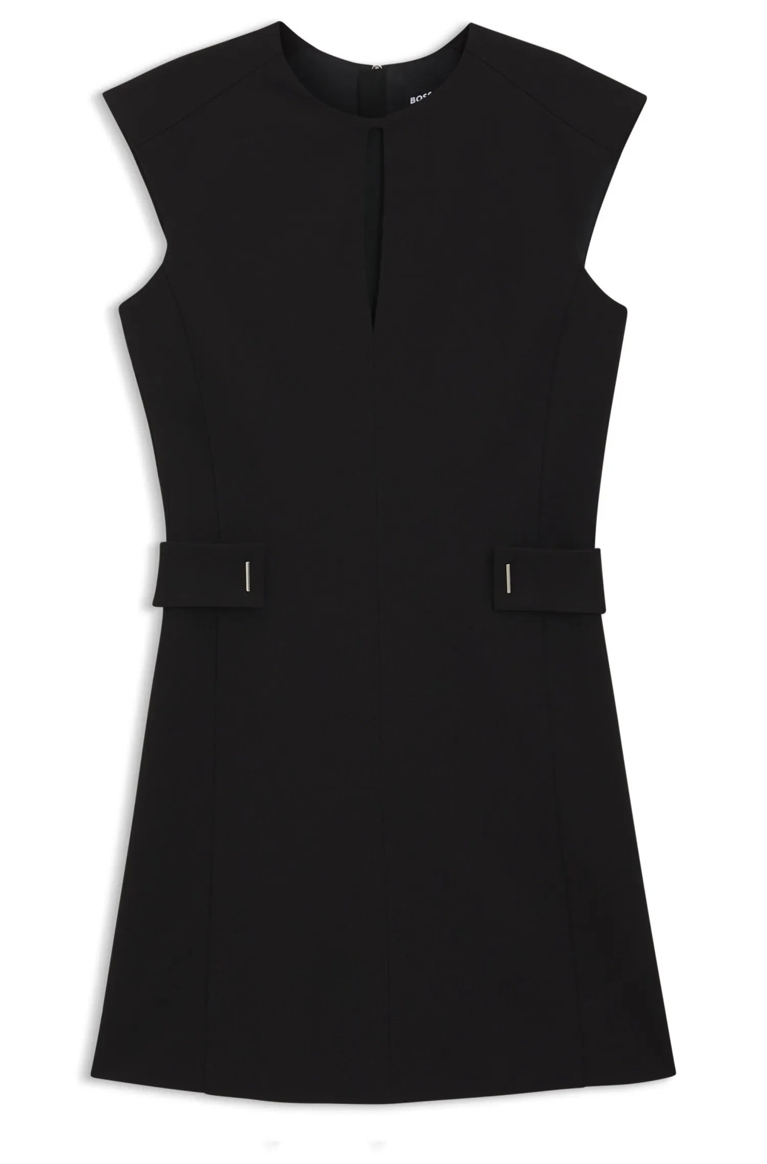 Vestido Elegante Com Cinto