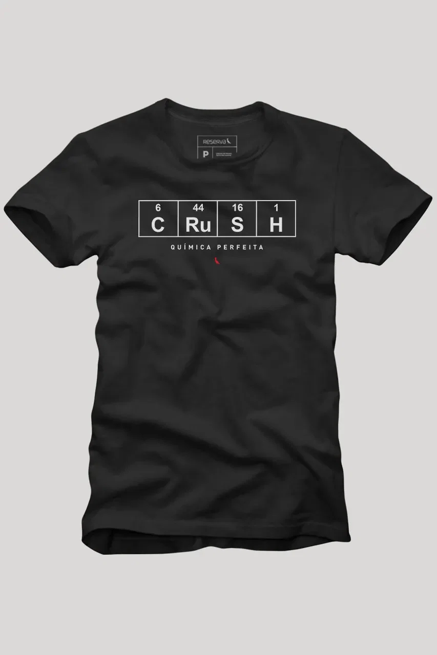 Camiseta Crush Química Perfeita — imagem 1