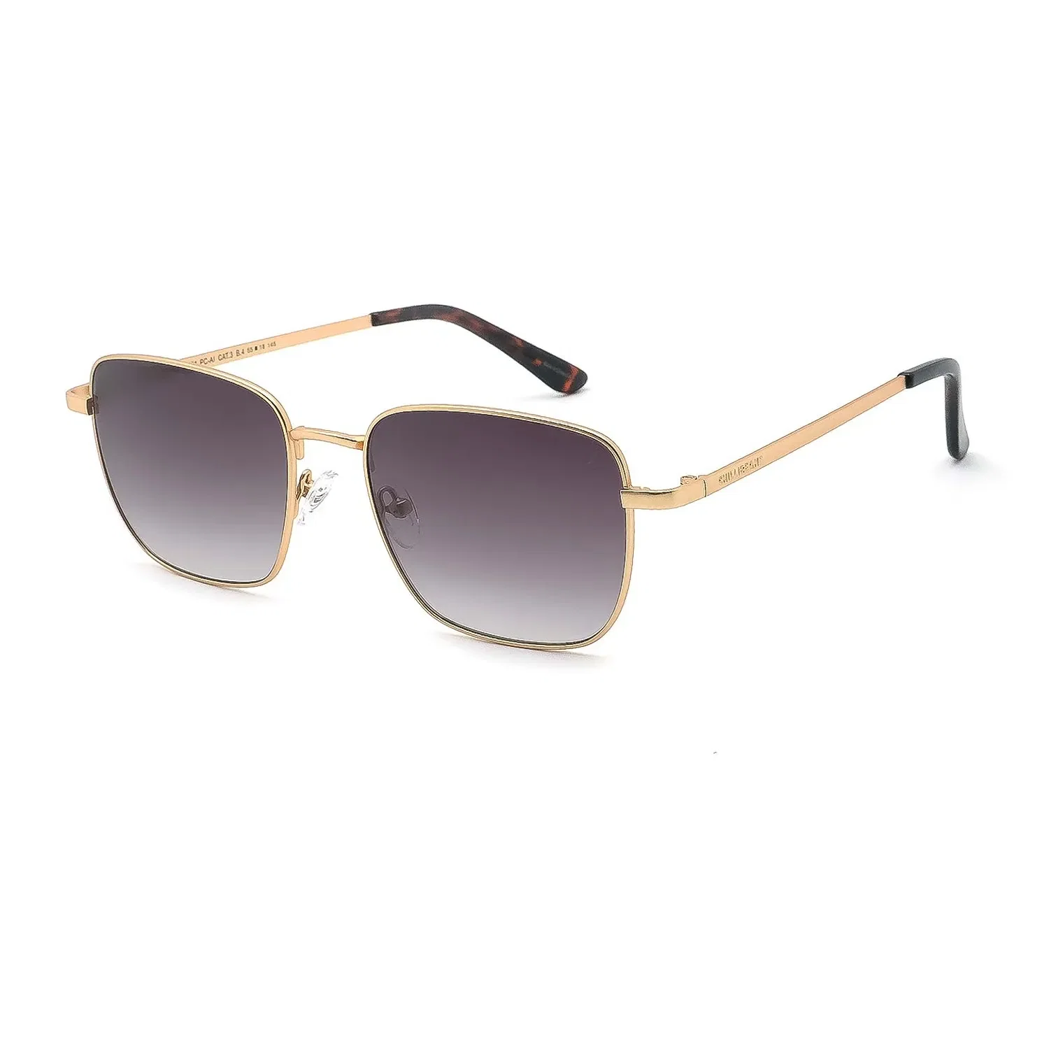 Óculos de Sol Feminino Chilli Beans Quadrado Dourado — imagem 1