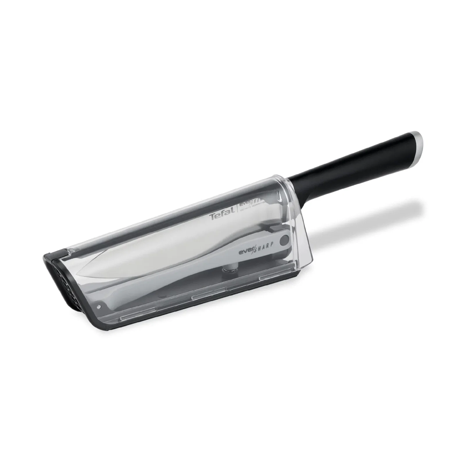 Faca Chef EverSharp em Aço Inox com Afiador Tefal