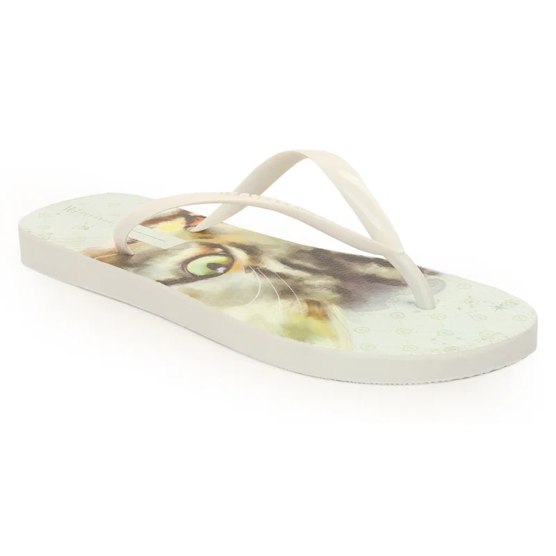 Chinelo Dedo Estampa Gato