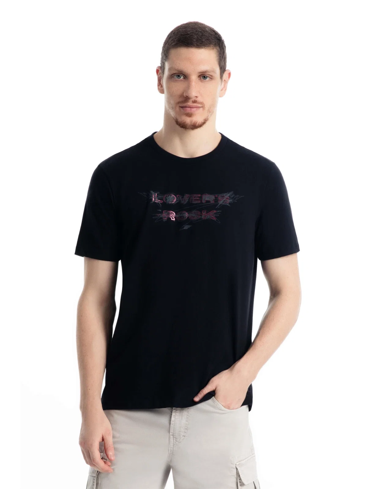 T-Shirt Lovers Rock Classic Preto