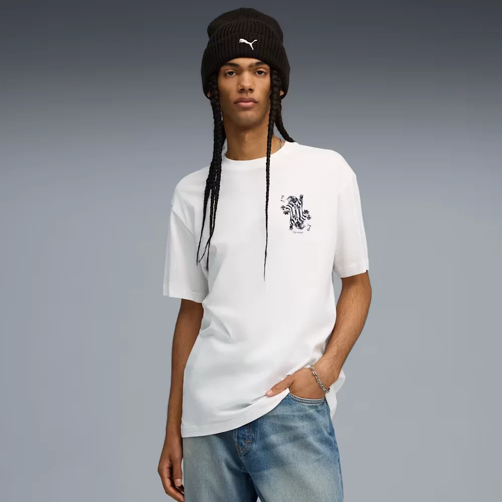 Camiseta Graphic Card Play Relaxed Masculina — imagem 1