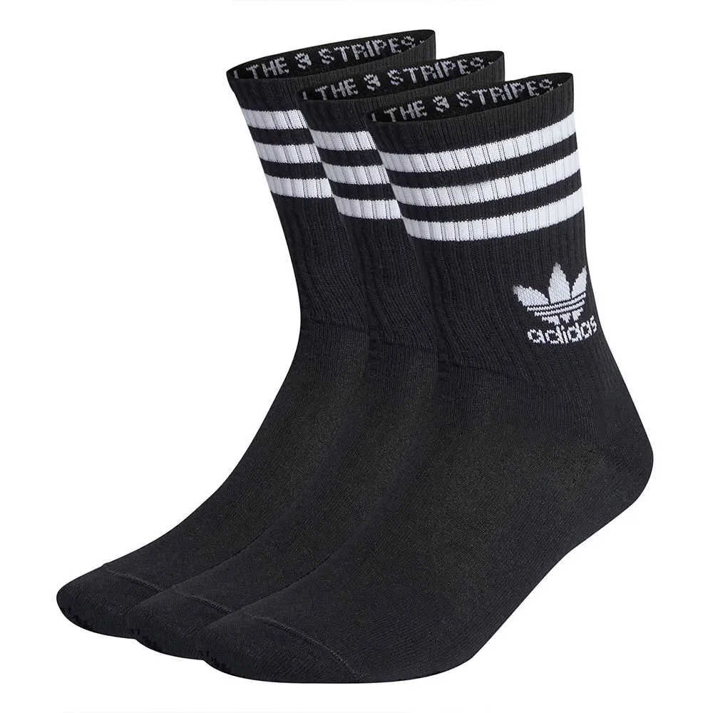 Meia adidas 3 Pares Unissex